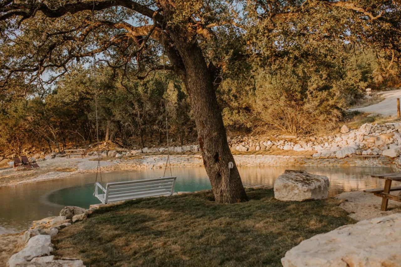 Spring Branch Hummingbird Haus - Hill Country Views On 20 Acres With Firepitヴィラ エクステリア 写真